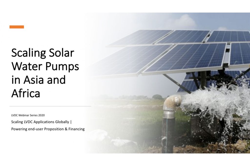 Scaling  Solar Water Pumps in Asia and Africa