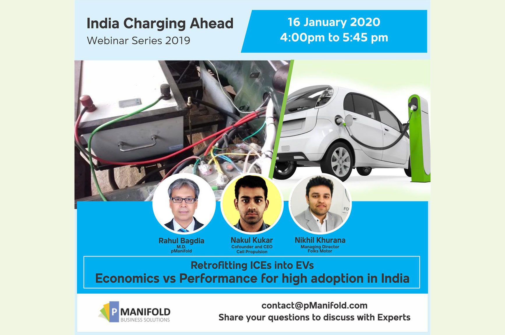 Retrofitting ICEs into EVs – Economics vs Performance for high adoption in India